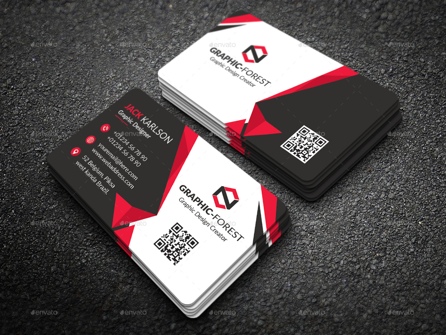 Business Card, Print Templates GraphicRiver